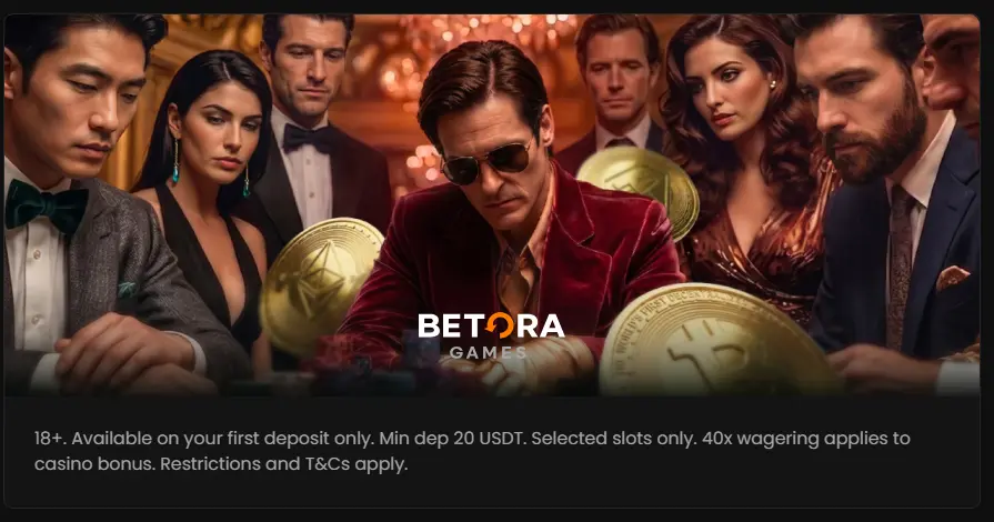 LuckyRollers Online Casino first deposit bonus promotion showing 100% up to 15,000 USDT and 50 free spins