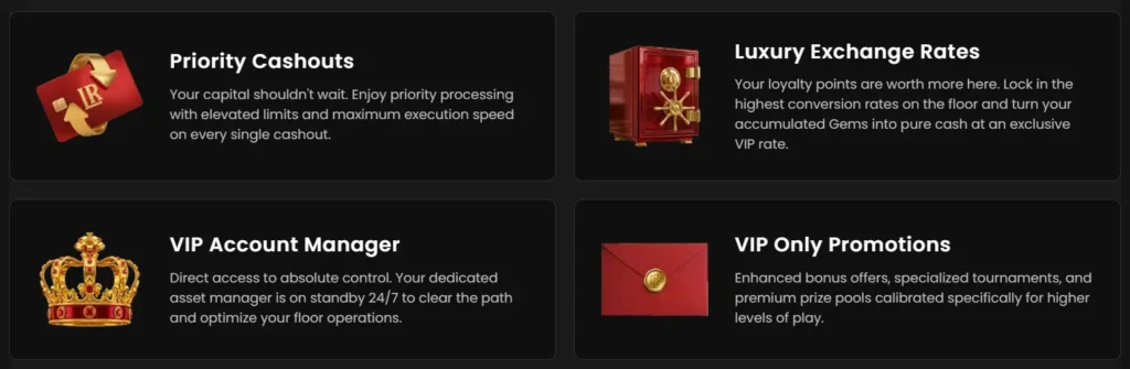 Lucky Rollers VIP Events and Gifts